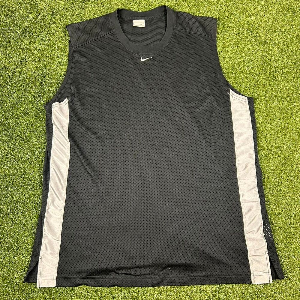 Nike Men's Black and Navy Vest